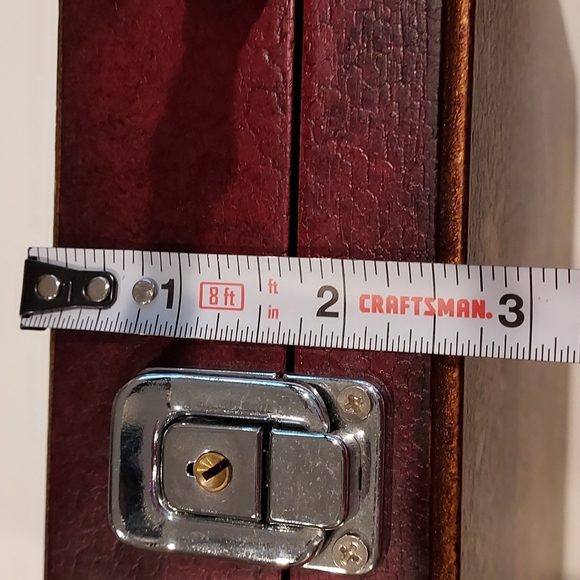 NWOT Women's Wooden Box Painted Handbag W/Shoulder Strap - Picture 13 of 16